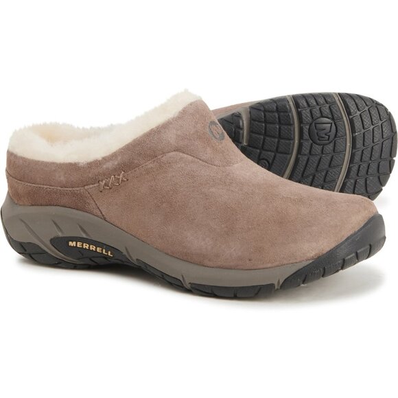 Suede Women's Merrell Encore Ice Clog - Picture 1 of 7